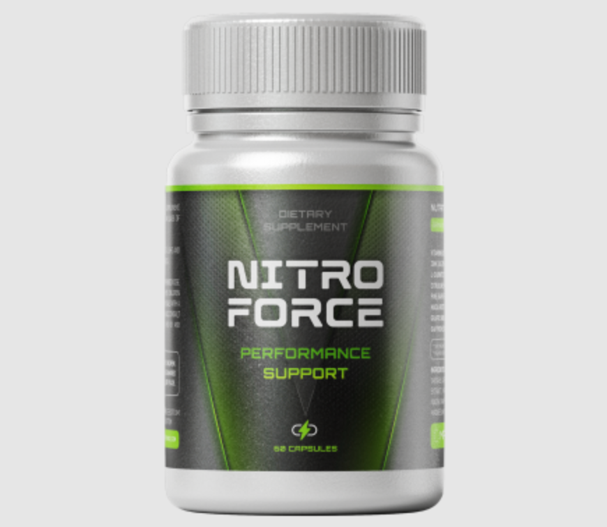 Nitro Force Male Enhancement Flasche – 60 Kapseln